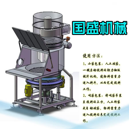 薄荷粉无尘投料站 薄荷粉无尘投料站